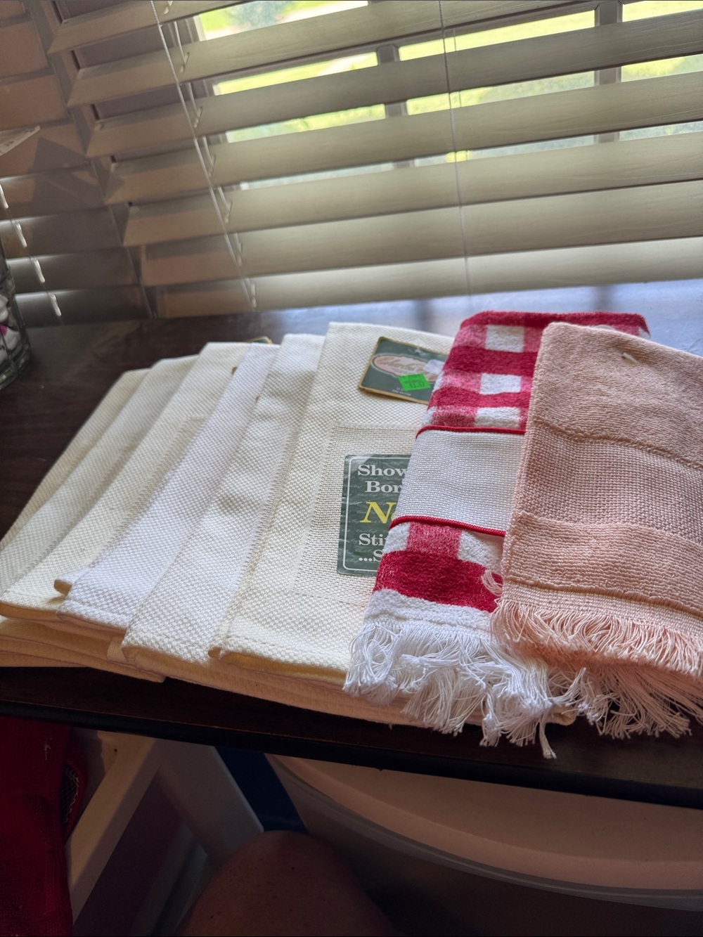 8 Cross Stitch Tea Towels